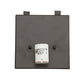 Meyda Lighting Whispering Pines 177793 9" Timeless Bronze Wall Sconce With Silver Mica Shade Glass