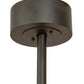 Meyda Lighting Whispering Pines 243542 44" 16-Light Oil Rubbed Bronze Chandelier With Amber Mica Shade Glass and Fan