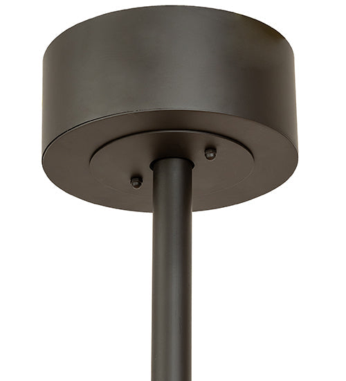 Meyda Lighting Whispering Pines 243542 44" 16-Light Oil Rubbed Bronze Chandelier With Amber Mica Shade Glass and Fan