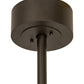 Meyda Lighting Whispering Pines 37" Oil Rubbed Bronze Chandelier With Silver Mica Shade Glass and Fan