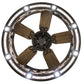 Meyda Lighting Whispering Pines 37" Oil Rubbed Bronze Chandelier With Silver Mica Shade Glass and Fan