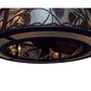 Meyda Lighting Whispering Pines 44" 12-Light Rust Wrought Iron Chandelier With Silver Mica Shade Glass and 29" Wood Fan