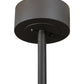 Meyda Lighting Whispering Pines 45" 16-Light Oil Rubbed Bronze Chandelier With Amber Mica Shade Glass and Fan