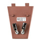 Meyda Lighting Whispering Pines 7" 2-Light Rust Powder Coat Wall Sconce With Beige Art Shade Glass