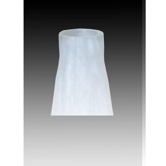 Meyda Lighting White Pond Lily 3.5" White Shade Glass
