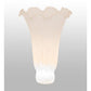 Meyda Lighting White Pond Lily 4" White Shade Glass