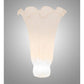 Meyda Lighting White Pond Lily 4" White Shade Glass