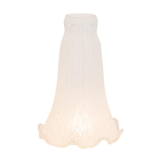 Meyda Lighting White Pond Lily 4" White Shade Glass