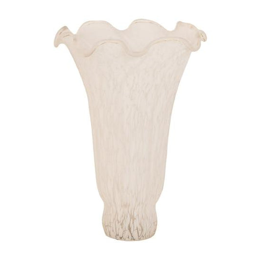 Meyda Lighting White Pond Lily 4" White Shade Glass