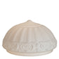 Meyda Lighting White Puffy Rose 13" White Shade Glass