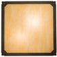 Meyda Lighting Whitewing 18-25" 2-Light Timeless Bronze Prime Pendant Light With Sahara Taupe Idalight Shade Glass