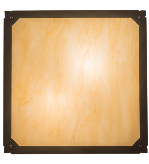 Meyda Lighting Whitewing 18-25" 2-Light Timeless Bronze Prime Pendant Light With Sahara Taupe Idalight Shade Glass