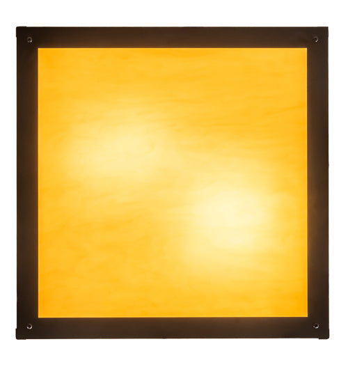 Meyda Lighting Whitewing 26" 2-Light Timeless Bronze Prime Pendant Light With Amber Tawnyrock Idalight Shade
