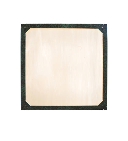 Meyda Lighting Whitewing 26" 4-Light Tarnished Copper Prime Pendant Light With White Art Shade Glass