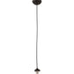 Meyda Lighting Willow 195418 8" Textured Black Mini Pendant Light With Green & Beige Jadestone Shade