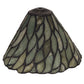 Meyda Lighting Willow 8" Beige & Green Jadestone Shade