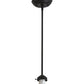 Meyda Lighting Willow 8" Black Mini Pendant Light With Green & Beige Jadestone Shade