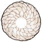 Meyda Lighting Willow 8" Craftsman Brown Mini Pendant Light With Green & Beige Jadestone Shade