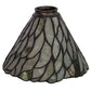 Meyda Lighting Willow 8" Green Jadestone Shade