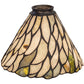 Meyda Lighting Willow 8" Green Jadestone Shade