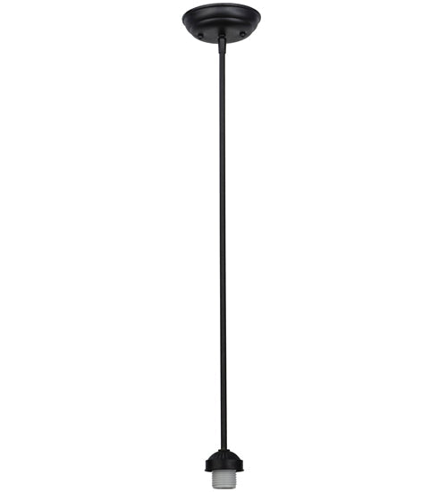 Meyda Lighting Willow 8" Textured Black Mini Pendant Light With Multi-Colored Jadestone Shade