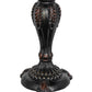 Meyda Lighting Willow Branch 25" 2-Light Mahogany Bronze "S" Cluster Table Lamp Base