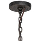 Meyda Lighting Windsor 56" 18-Light Antiquity Chandelier With Ivory Faux Candlelight