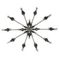 Meyda Lighting Windsor 62" 14-Light French Bronze Chandelier With Clear Shade Glass