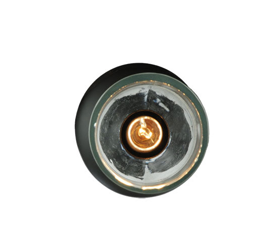 Meyda Lighting Wine Bottle 5" Black Mini Pendant Light With Clear Shade Glass