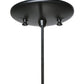 Meyda Lighting Wine Bottle 5" Black Mini Pendant Light With Clear Shade Glass