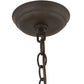 Meyda Lighting Winter Maple 20" 3-Light Oil Rubbed Bronze Pendant Light