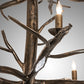 Meyda Lighting Winter Solstice 36" 9-Light Antique Copper Chandelier