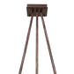 Meyda Lighting Winter Solstice 60" 11-Light Mahogany Bronze Island Chandelier With Clear Tulip Shade Glass