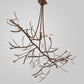 Meyda Lighting Winter Solstice 72" 11-Light Tyle Bronze Budding Chandelier With Clear Tulip Buds Shade Glass