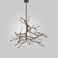 Meyda Lighting Winter Solstice 72" 11-Light Tyle Bronze Budding Chandelier With Clear Tulip Buds Shade Glass