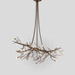 Meyda Lighting Winter Solstice 72" 11-Light Tyle Bronze Budding Chandelier With Clear Tulip Buds Shade Glass