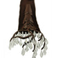 Meyda Lighting Winter at Stillwater 12" Cafe Noir Wall Sconce With Crystal Shade
