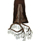 Meyda Lighting Winter at Stillwater 12" Cafe Noir Wall Sconce With Crystal Shade