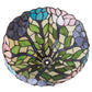 Meyda Lighting Wisteria 12" Multi-Colored Stained Shade Glass