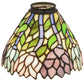 Meyda Lighting Wisteria 7" Multi-Colored Stained Shade Glass