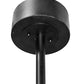 Meyda Lighting Wood Beam 44" 6-Light Textured Black & Old Distressed Wood Pendant Light