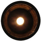 Meyda Lighting Wyant 10" Gilded Tobacco Pendant Light With Ambra Siena Idalight Shade Glass