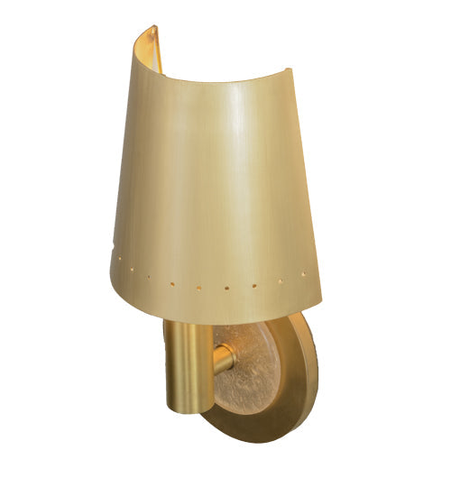 Meyda Lighting Zarzuela 8" Satin Brass Wall Sconce