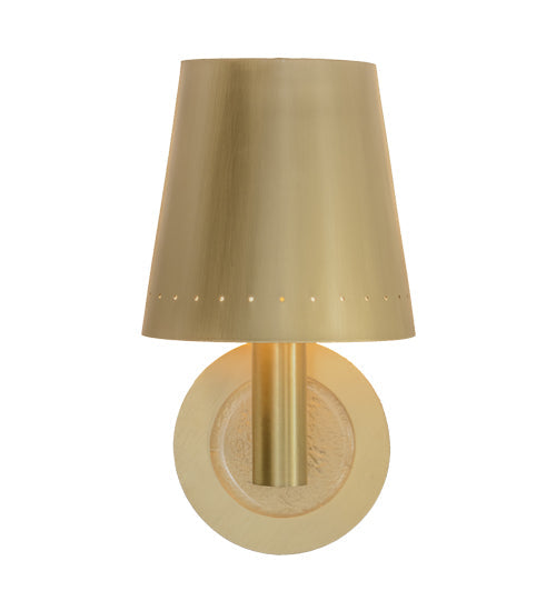 Meyda Lighting Zarzuela 8" Satin Brass Wall Sconce