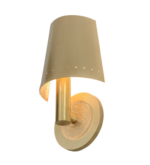 Meyda Lighting Zarzuela 8" Satin Brass Wall Sconce
