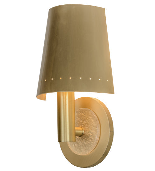 Meyda Lighting Zarzuela 8" Satin Brass Wall Sconce