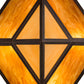 Meyda Lighting Zephyrine 24" 5-Light Antique Rust Wall Sconce With Ambra Siena Idalight & Tawnyrock Idalight Shade Glass