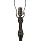 Meyda Tiffany Capri 12" Mahogany Bronze Table Lamp Base