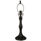 Meyda Tiffany Capri 12" Mahogany Bronze Table Lamp Base