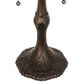 Meyda Tiffany Capri 22" 2-Light Mahogany Bronze Table Lamp Base